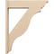Ekena Millwork 7 1/2-in W x 32-in D x 40-in H Funston Trad Rough Cedar Woodgrain TimberThane Outlooker, Primed Tan OUTUR075X32X40FST04RCPR - alternate 3